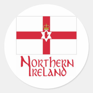 Noord-Ierland Ronde Sticker