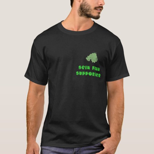 Noord-Ierland, SEIN FINN SUPPORTER T-shirt (Voorkant)