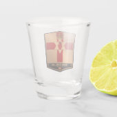 Noord-Ierland Shot Glas (Achterkant)