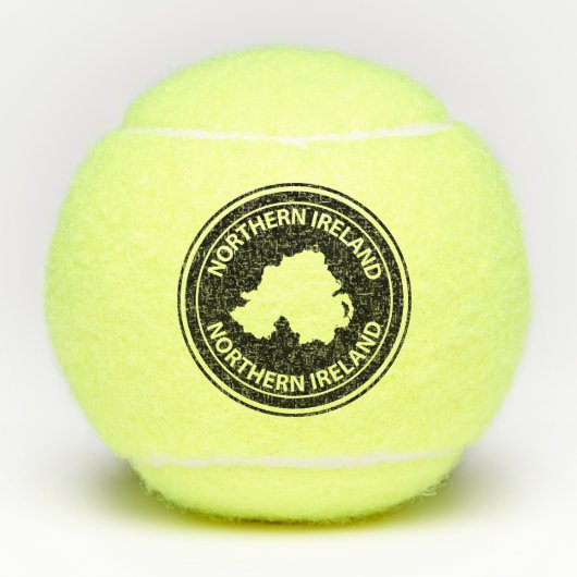Noord-Ierland Tennisballen (Voorkant)