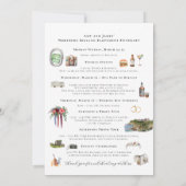 Noord-Ierland | Trouwkaart route Kaart (Achterkant)