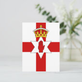 Noord-Ierland ulster vlag Briefkaart (Staand voorkant)