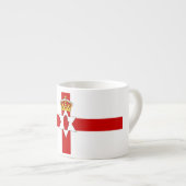 Noord-Ierland ulster vlag Espresso Kop (Voorkant rechts)