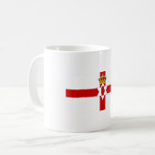 Noord-Ierland ulster vlag Koffiemok (Voorkant links)
