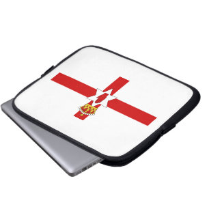 Noord-Ierland ulster vlag Laptop Sleeve