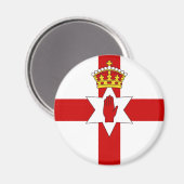 Noord-Ierland ulster vlag Magneet (Voorkant / Achterkant)