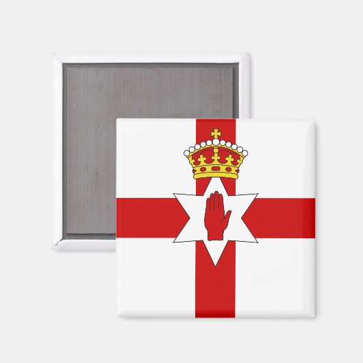 Noord-Ierland ulster vlag Magneet (Voorkant / Achterkant)