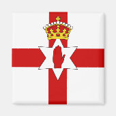 Noord-Ierland ulster vlag Magneet (Voorkant)