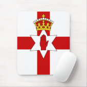 Noord-Ierland ulster vlag Muismat (Met muis)