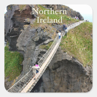 Noord-Ierland Vierkante Sticker