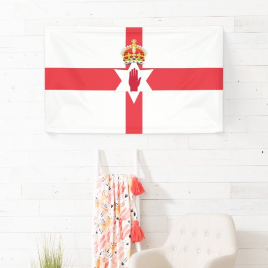 Noord-Ierland vlag Banner (Insitu)