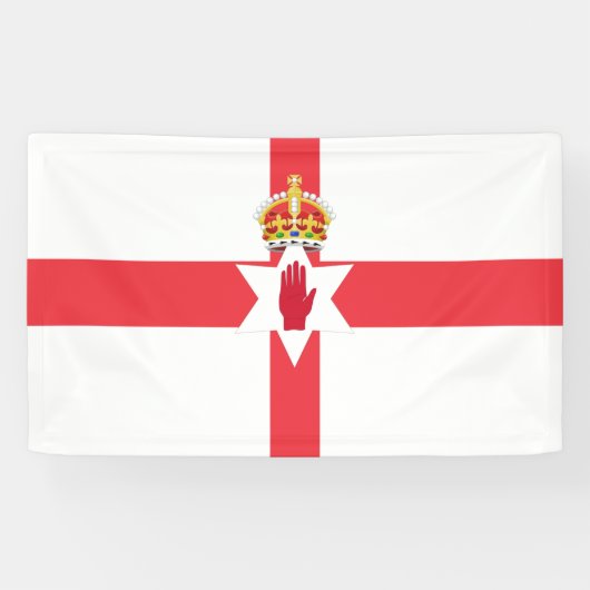 Noord-Ierland vlag Banner (Horizontaal)