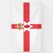 Noord-Ierland vlag Banner (Verticaal)