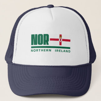 Noord-Ierland vlag & tekst Trucker Pet