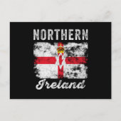 Noord-Ierland vlag verhit Briefkaart (Voorkant)