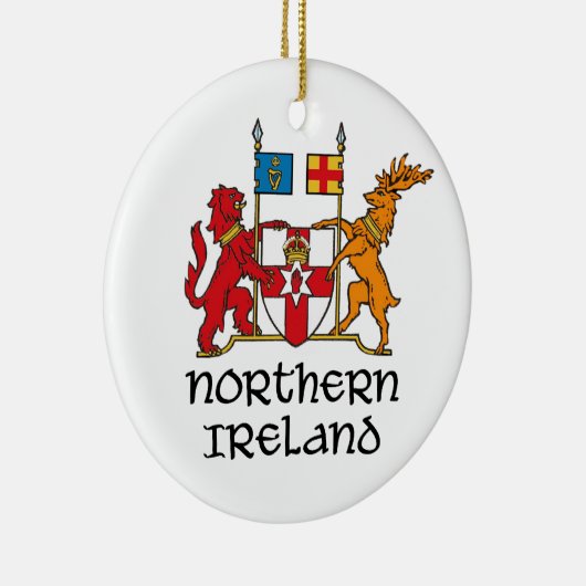 NOORD-IERLAND - vlag/wapen/embleem/symbool Keramisch Ornament (Rechts)