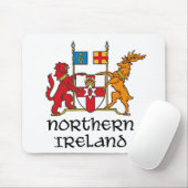 NOORD-IERLAND - vlag/wapen/embleem/symbool Muismat (Met muis)