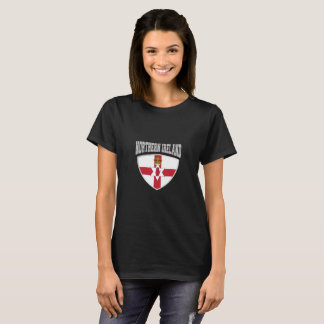 Noord-Ierland - Vlagschild T-Shirt