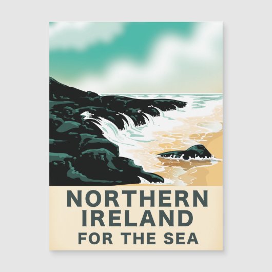Noord-Ierland voor de zee (Voorkant)