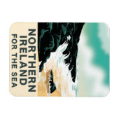 Noord-Ierland voor de zee Magneet (Horizontaal)