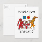 Noord-Ierland - wapen/symbool/embleem Briefkaart (Voorkant / Achterkant)