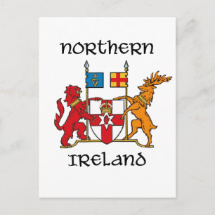 Noord-Ierland - wapen/symbool/embleem Briefkaart