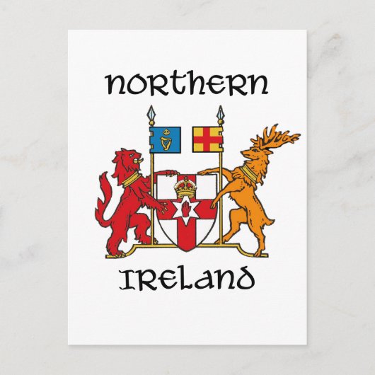 Noord-Ierland - wapen/symbool/embleem Briefkaart (Voorkant)