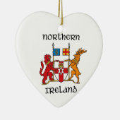 Noord-Ierland - wapen/symbool/embleem Keramisch Ornament (Rechts)