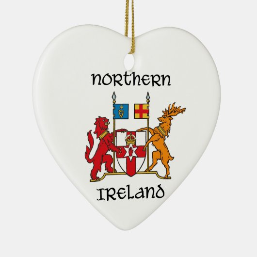 Noord-Ierland - wapen/symbool/embleem Keramisch Ornament (Rechts)
