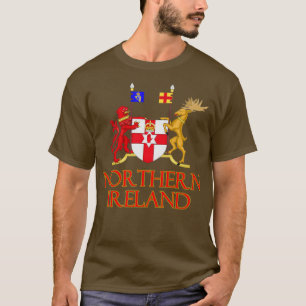 Noord-Ierland Wapenontwerp T-shirt