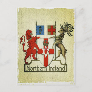 Noord-Ierland wapenschild Briefkaart