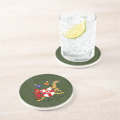 Noord-Ierland wapenschild Onderzetter (Zijkant)