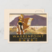  Noord-Ierland Warrenpoint en Briefkaart (Voorkant / Achterkant)