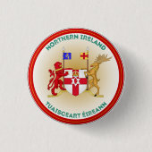 Noord-Ierse erfgoedemblem Ronde Button 3,2 Cm (Voorkant)