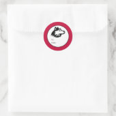 Noord-Illinois Huskies | Verjaardag Ronde Sticker (Tas)