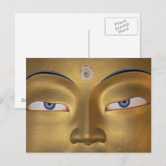 Noord-India, Ladakh, Thikse gompa Briefkaart (Voorkant / Achterkant)