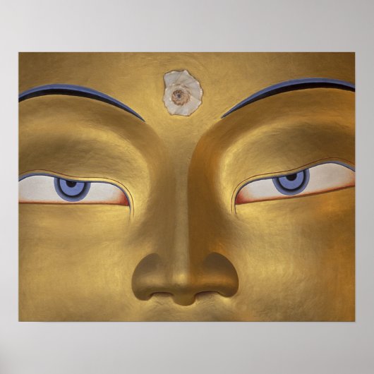 Noord-India, Ladakh, Thikse gompa Poster (Voorkant)