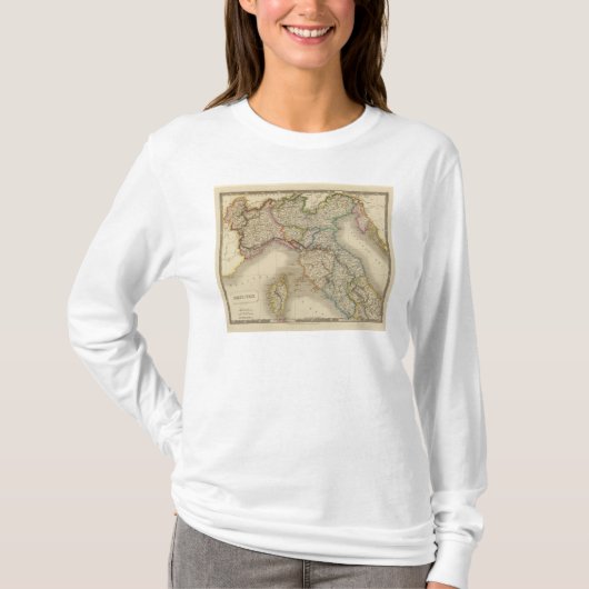 Noord-Italië 3 T-shirt (Voorkant)