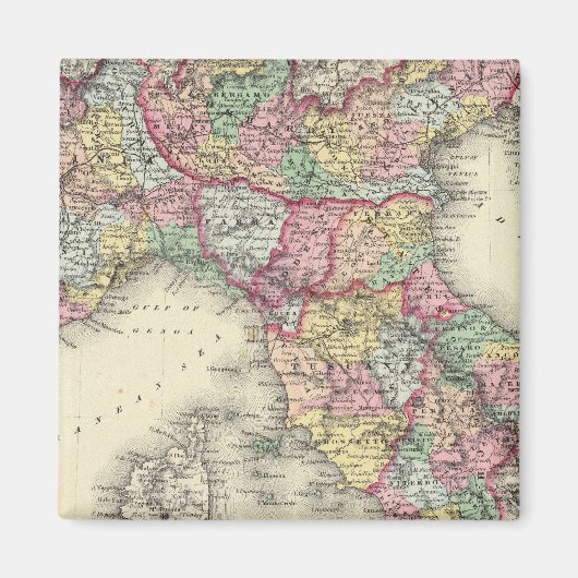 Noord-Italië Magneet (Voorkant)