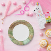 Noord-Italië, Oostenrijk, &c Papieren Bordje (Feest)