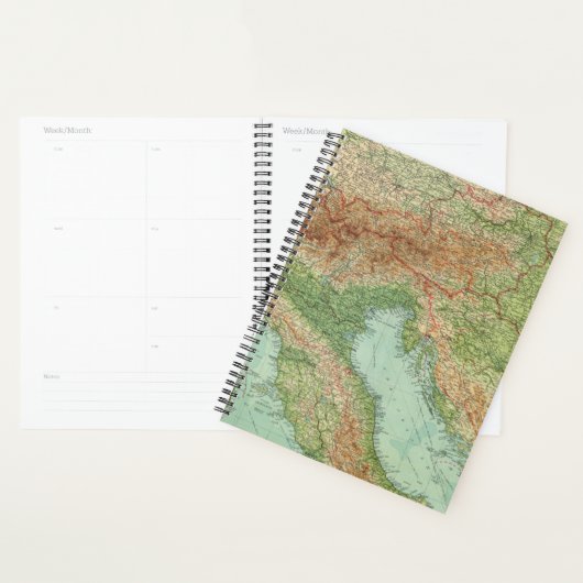 Noord-Italië, Oostenrijk, &c Planner (Display)