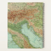 Noord-Italië, Oostenrijk, &c Planner (Achterkant)