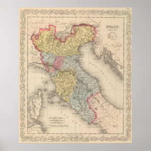 Noord-Italië Poster