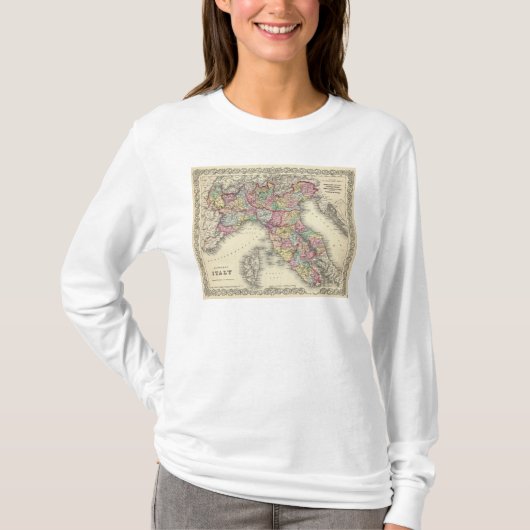 Noord-Italië T-shirt (Voorkant)