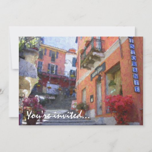 Noord-Italië — Uitnodigingen (Voorkant)