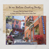 Noord-Italië — Uitnodigingen (Voorkant / Achterkant)