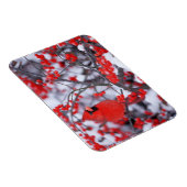 Noord-Kardinaal mannetje, Winter, IL Magneet (Rechterzijde)