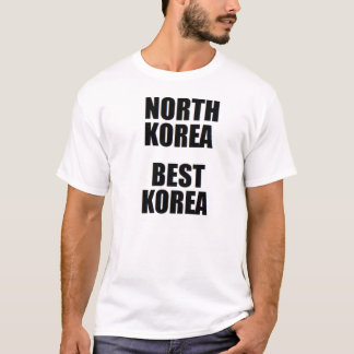NOORD-KOREA, BESTE KOREA T-SHIRT
