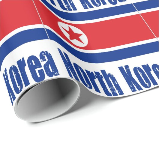 Noord Korea Cadeaupapier (Rol Hoek)