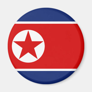 Noord-Korea Flag Magnet